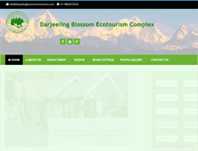 Tablet Screenshot of darjeelingblossomecotourism.com